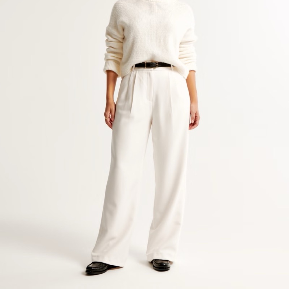 Abercrombie & Fitch Curve Love Tailored Paint sz: 27